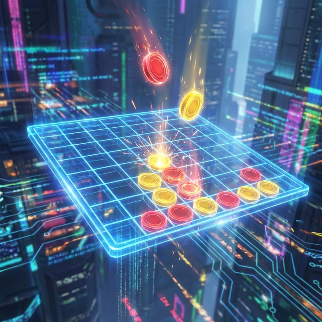 Connect Four Game Online: Strategic Thinking for All Ages cover image