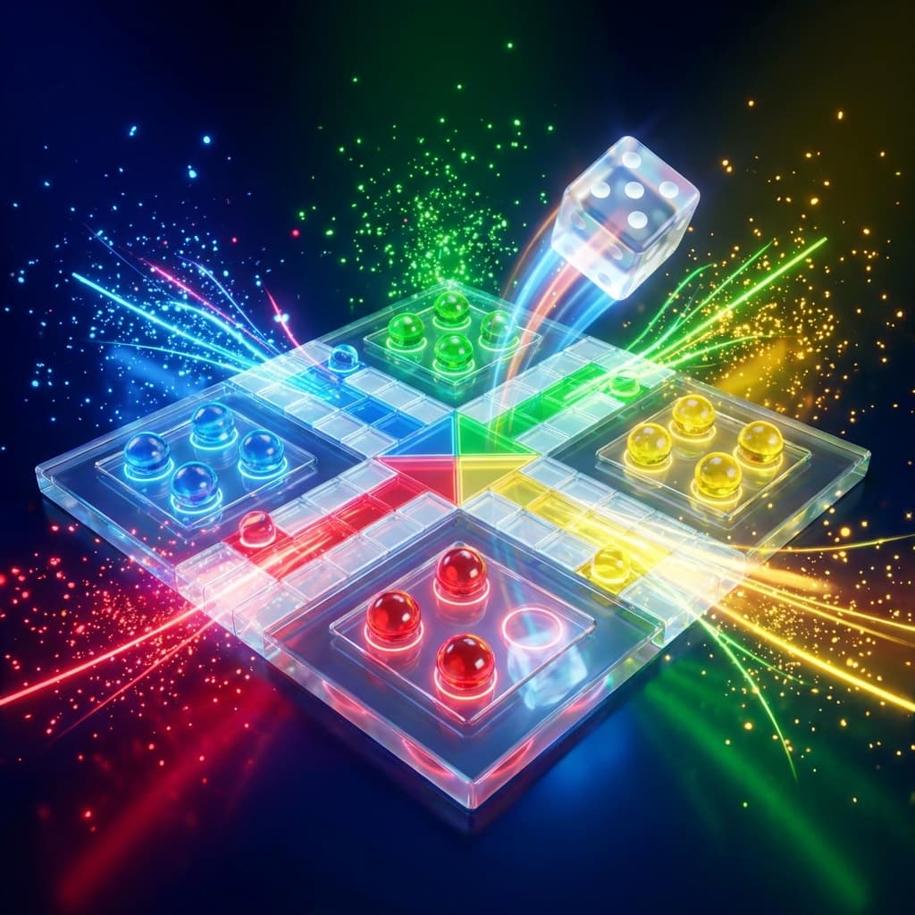 Ludo Online Game: Classic Board Fun with Friends cover image