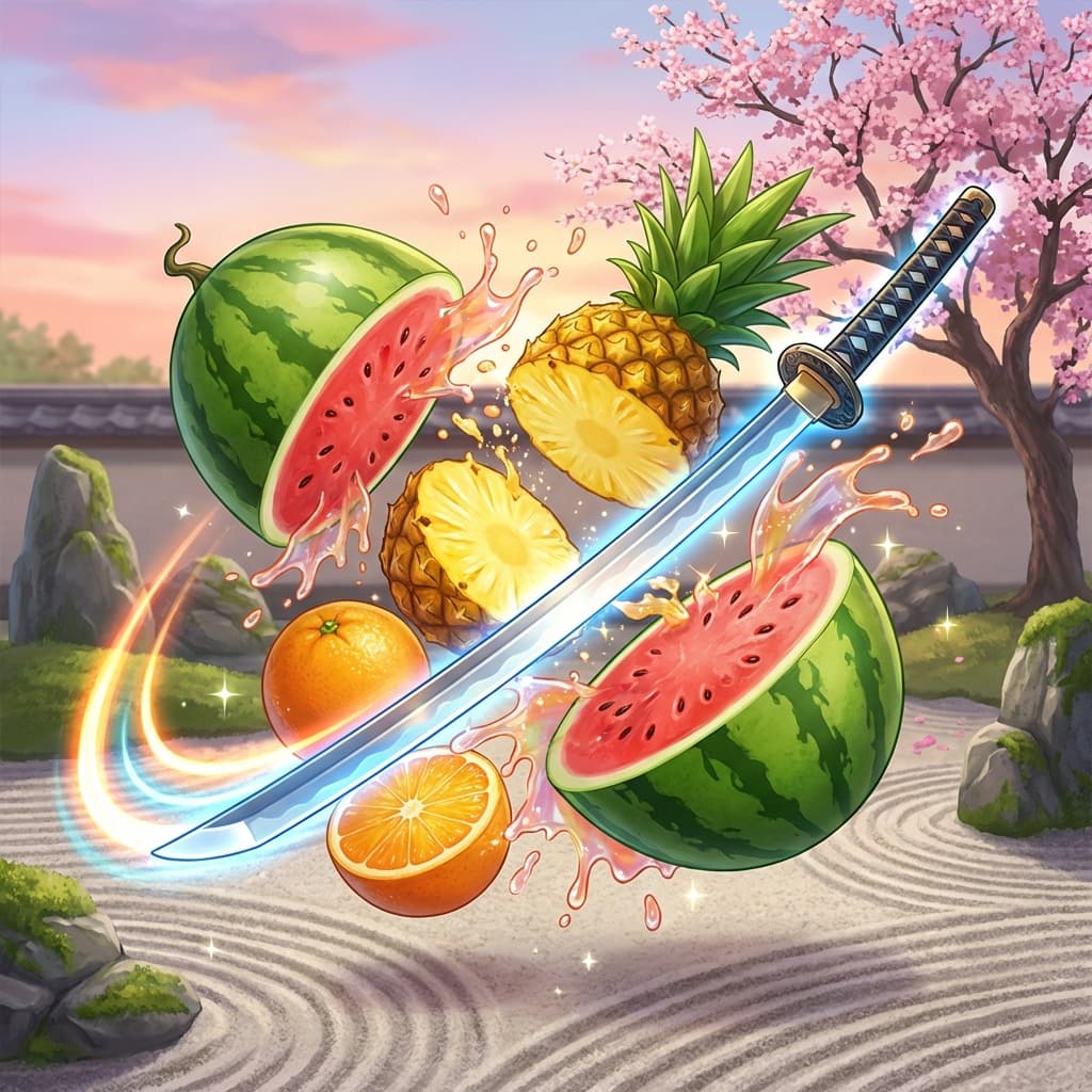 Fruit Slice Game: Boost Reflexes with Fast-Paced Action cover image